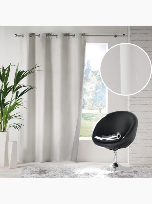 Rideau à Oeillets Icemount Thermique Uni - Kiabi