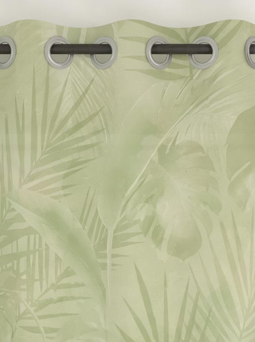 Rideau à oeillets imprimé 135x250 cm GOYA, par Soleil d'Ocre - Kiabi