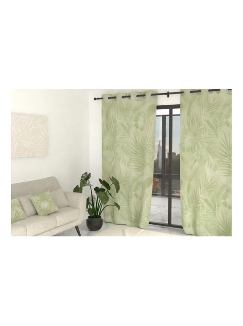 Rideau à oeillets imprimé 135x250 cm GOYA, par Soleil d'Ocre - Kiabi