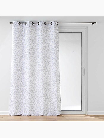 Rideau À Œillets – Imprimé métallisé - Duchesse