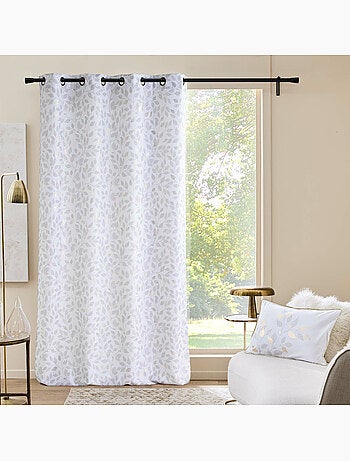 Rideau À Œillets – Imprimé métallisé - Duchesse