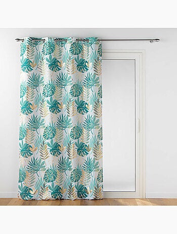 Rideau à Œillets – Imprimé Métallisé – Ornella