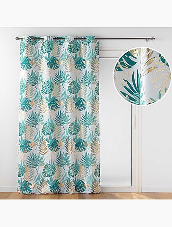 Rideau à Œillets – Imprimé Métallisé – Ornella