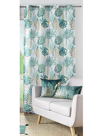 Rideau à Œillets – Imprimé Métallisé – Ornella