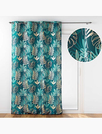 Rideau à Œillets – Imprimé Métallisé – Ornella