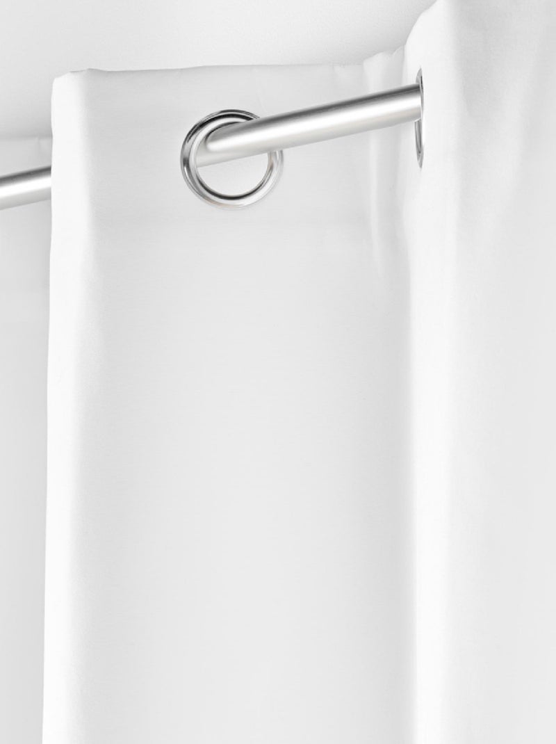 Rideau à Oeillets Isolant Blanc Blanc - Kiabi