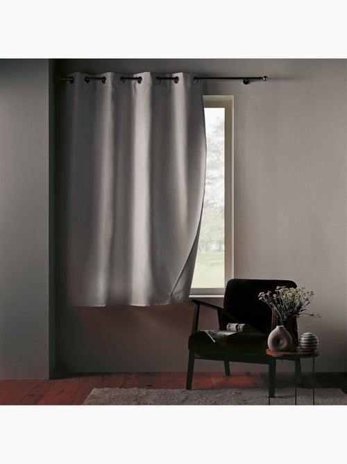 Rideau à Oeillets Isolant Blanc - Kiabi