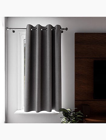 Rideau à oeillets Isolant et 100% Occultant ECLIPSE, par Soleil d'ocre