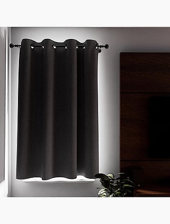 Rideau à oeillets Isolant et 100% Occultant ECLIPSE, par Soleil d'ocre