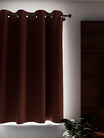 Rideau à oeillets Isolant et 100% Occultant ECLIPSE, par Soleil d'ocre