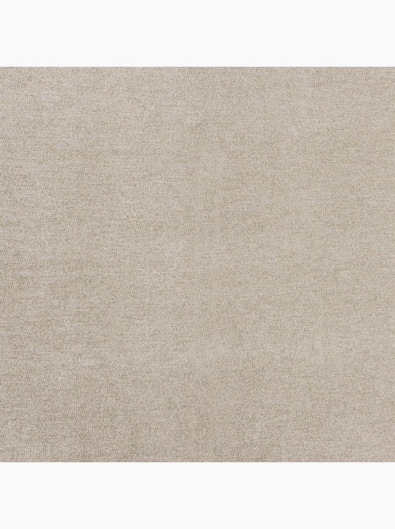 Rideau à Oeillets Isolant et Déperlant  - Effet Velours Beige - Kiabi