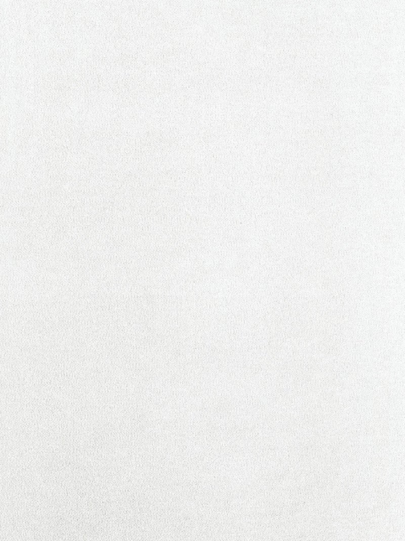 Rideau à Oeillets Isolant et Déperlant  - Effet Velours Ecru - Kiabi