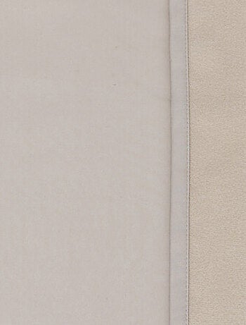 Rideau à oeillets isolant thermique avec doublure polaire
