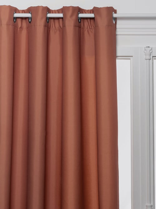 Rideau à oeillets isolant thermique avec doublure polaire - Kiabi Rideau à oeillets isolant thermique avec doublure polaire - Kiabi