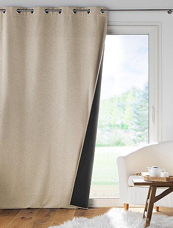 Rideau à Oeillets Jupiter Lin Isolant