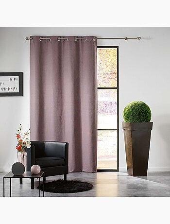 Rideau à oeillets occultant Collection Metzo