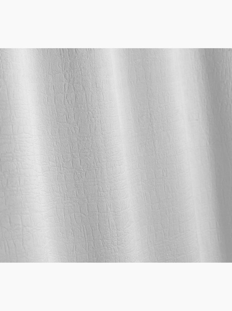 Rideau à oeillets occultant Collection Opacie Blanc - Kiabi