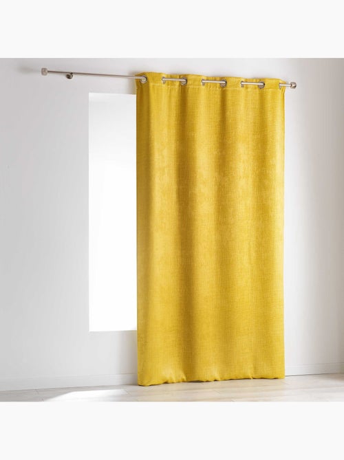 Rideau à oeillets occultant Collection Opacie - Kiabi