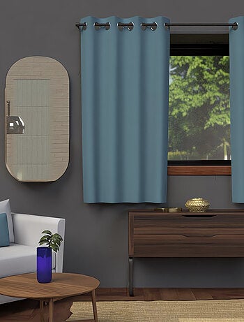 Rideau à oeillets OCCULTANT, par Soleil d'ocre