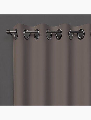 Rideau à oeillets OCCULTANT, par Soleil d'ocre