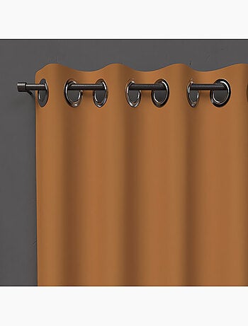 Rideau à oeillets OCCULTANT, par Soleil d'ocre