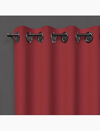 Rideau à oeillets OCCULTANT, par Soleil d'ocre