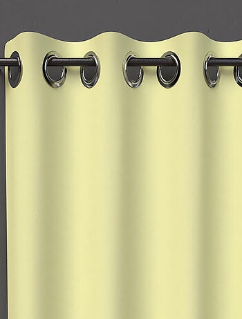 Rideau à oeillets OCCULTANT, par Soleil d'ocre