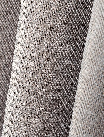 Rideau à œillets occultant polaire 140x260 Copenhague lin