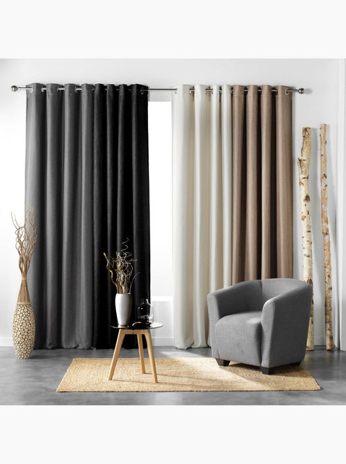 Rideau à œillets occultant TRAMINA - Douceur D'intérieur - Kiabi