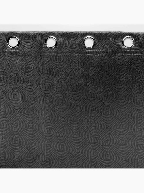 Rideau à œillets – Occultant velours frappé Anthéa - Kiabi Rideau à œillets – Occultant velours frappé Anthéa - Kiabi