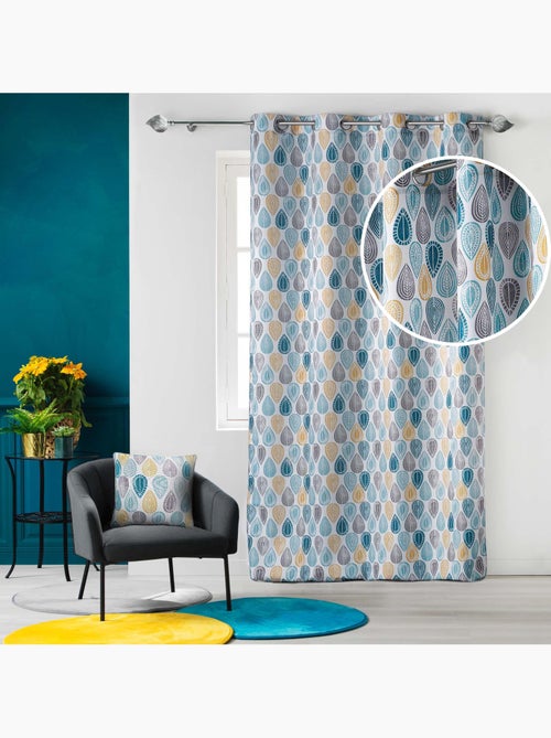 Rideau à œillets PALPITO - Douceur D'intérieur - Kiabi