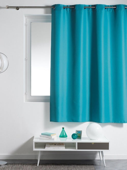 Rideau a oeillets plastique collection Essentiel top color - Kiabi