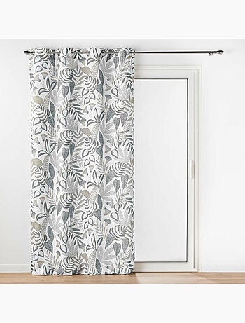 Rideau a oeillets polyester imprimé Tilda