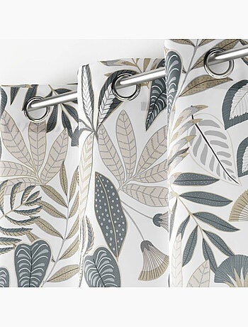 Rideau a oeillets polyester imprimé Tilda