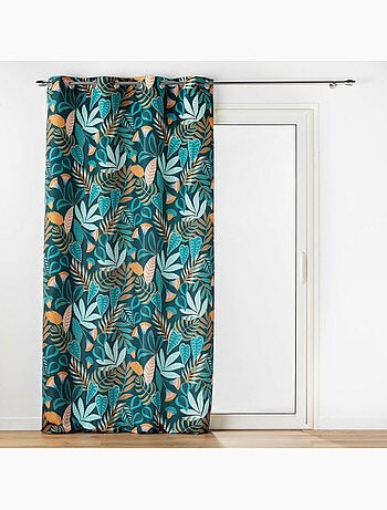 Rideau a oeillets polyester imprimé Tilda