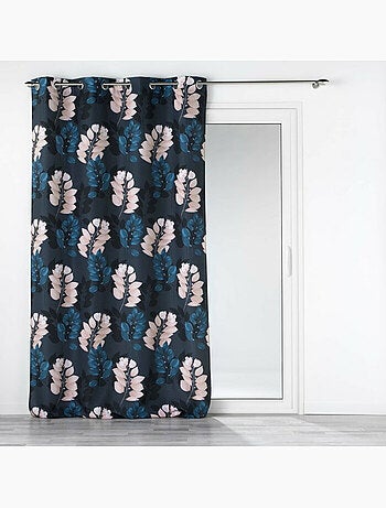 Rideau a oeillets polyester imprimeé Belline