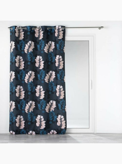 Rideau a oeillets polyester imprimeé Belline - Kiabi