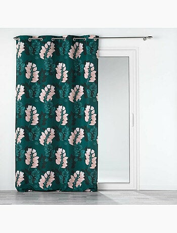 Rideau a oeillets polyester imprimeé Belline