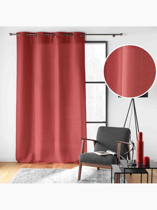 Rideau à œillets – Polyester satiné - Uni Soline - Kiabi Rideau à œillets – Polyester satiné - Uni Soline - Kiabi