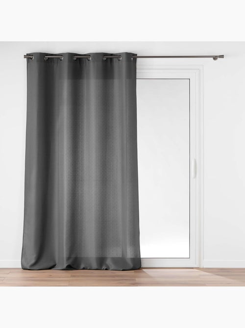 Rideau à œillets – Polyester satiné - Uni Soline - Kiabi Rideau à œillets – Polyester satiné - Uni Soline - Kiabi
