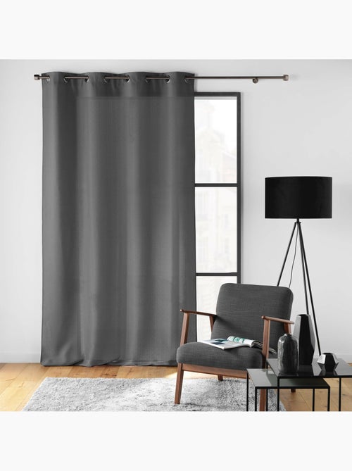 Rideau à œillets – Polyester satiné - Uni Soline - Kiabi Rideau à œillets – Polyester satiné - Uni Soline - Kiabi