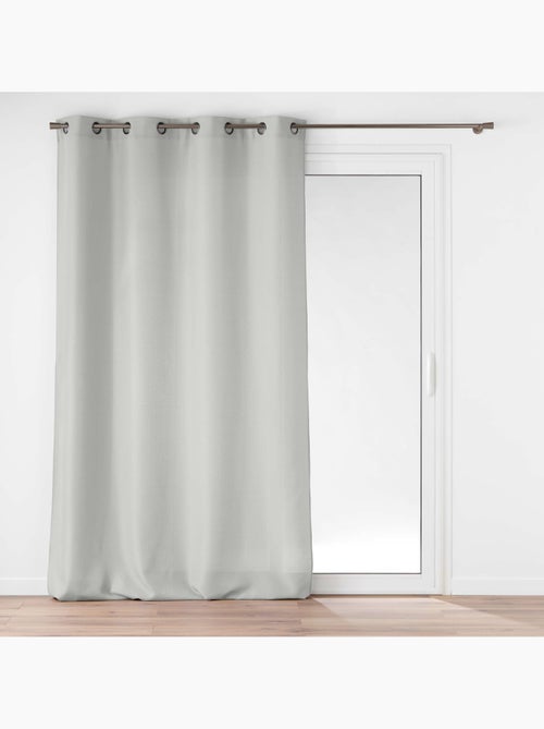 Rideau à œillets – Polyester satiné - Uni Soline - Kiabi Rideau à œillets – Polyester satiné - Uni Soline - Kiabi