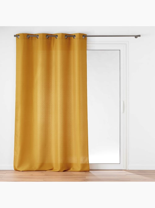 Rideau à œillets – Polyester satiné - Uni Soline - Kiabi Rideau à œillets – Polyester satiné - Uni Soline - Kiabi