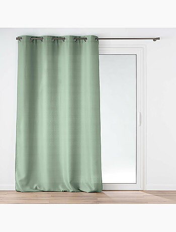 Rideau à œillets – Polyester satiné - Uni Soline