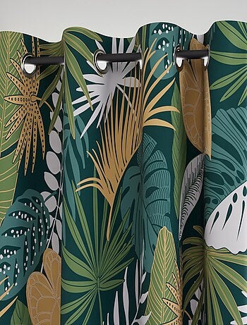 Rideau à oeillets pur coton 135x250 TANZANIE, par Soleil d'Ocre