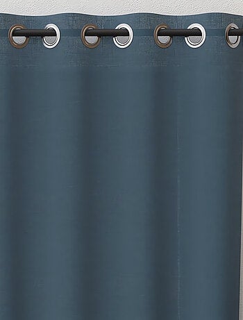 Rideau à oeillets pur coton PANAMA, par Soleil d'Ocre