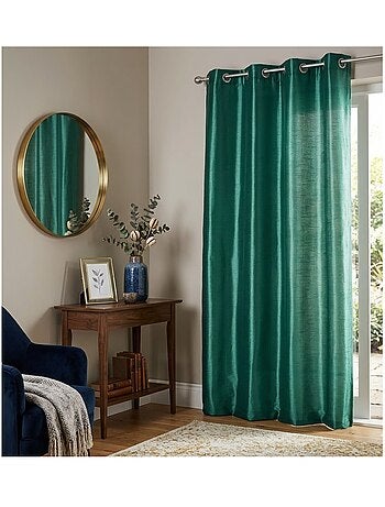 Rideau à oeillets schantung Shana