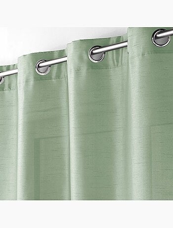 Rideau à oeillets schantung Shana