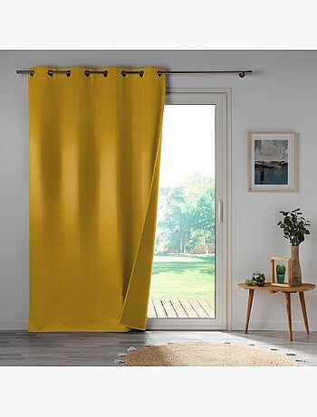 Rideau a oeillets semi occultant Collection Obscure