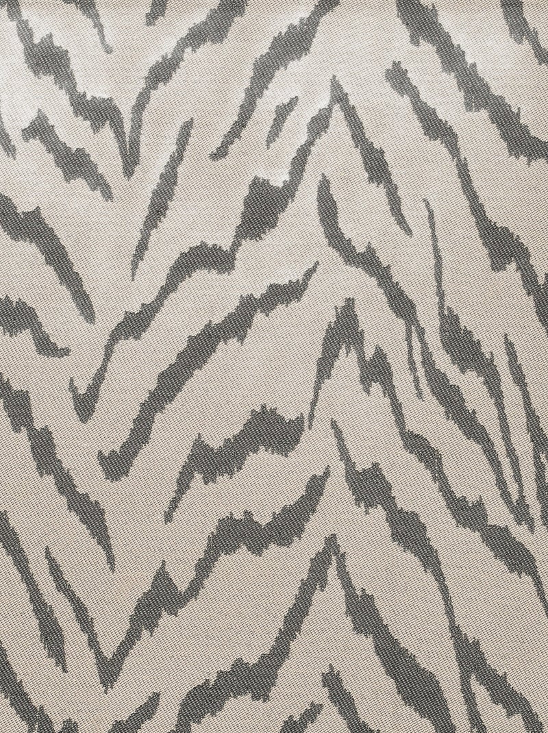 Rideau à Oeillets Tigre Beige - Kiabi